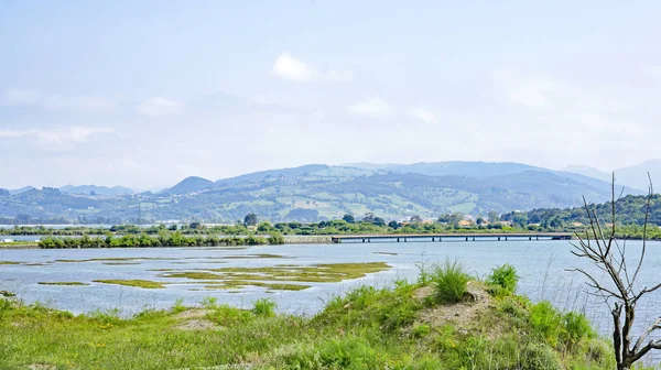 Paisagem Costa Cantábria 15H30 Maio 2015 Espanha Europa — Fotografia de Stock