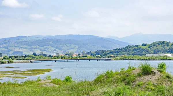 Paisagem Costa Cantábria 15H30 Maio 2015 Espanha Europa — Fotografia de Stock