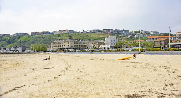 Suances Beach Mayıs 2015 Cantabria Spanya — Stok fotoğraf