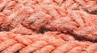 Halatlar veya kalın ip Aviles arka plan ve dokular, için; 13:40 p.m.; Mayıs 15, 2.018; Asturias, İspanya Asturias Prensliği