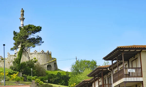 Landschappen Van Comillas Cantabrische Kust Mei 2015 Cantabrië Spanje Europa — Stockfoto