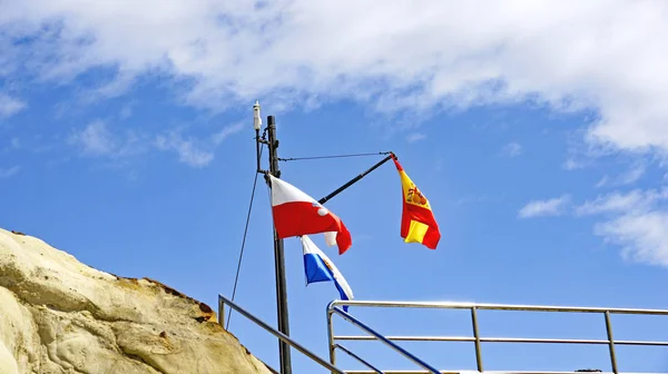 コミージャスとカンタブリア海岸 の風景 2015 日カンタブリア スペイン ヨーロッパ — ストック写真