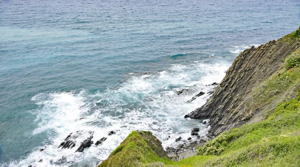 Coast Rock Gaztelugatxe May 2015 Vizcaya Spain Europe — Stock Photo, Image