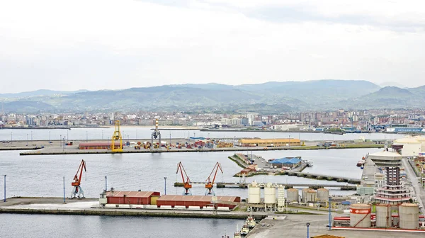 Port Gijn Maj 018 Gijn Principalityen Asturien Asturien Spanien — Stockfoto