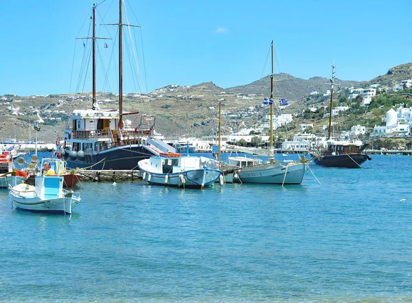 Mykonos Augusti 2017 Grekland Europa — Stockfoto