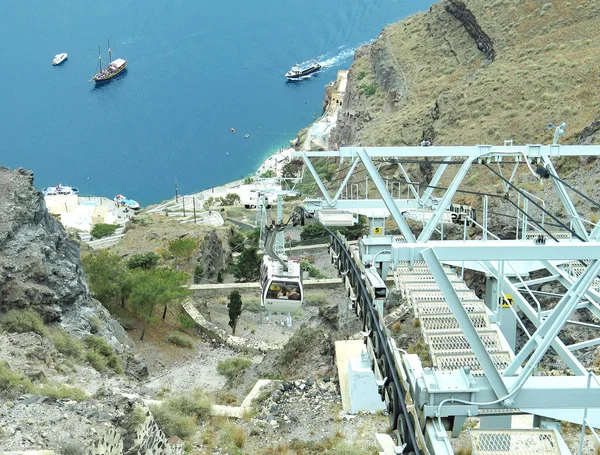 Weergave Van Santorini Uur Julio 016 Griekenland Europa — Stockfoto