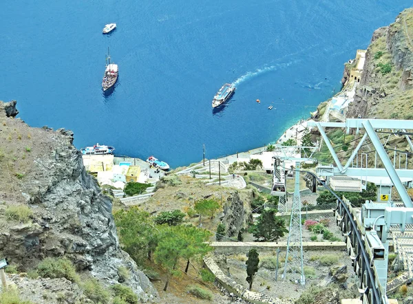 Weergave Van Santorini Uur Julio 016 Griekenland Europa — Stockfoto