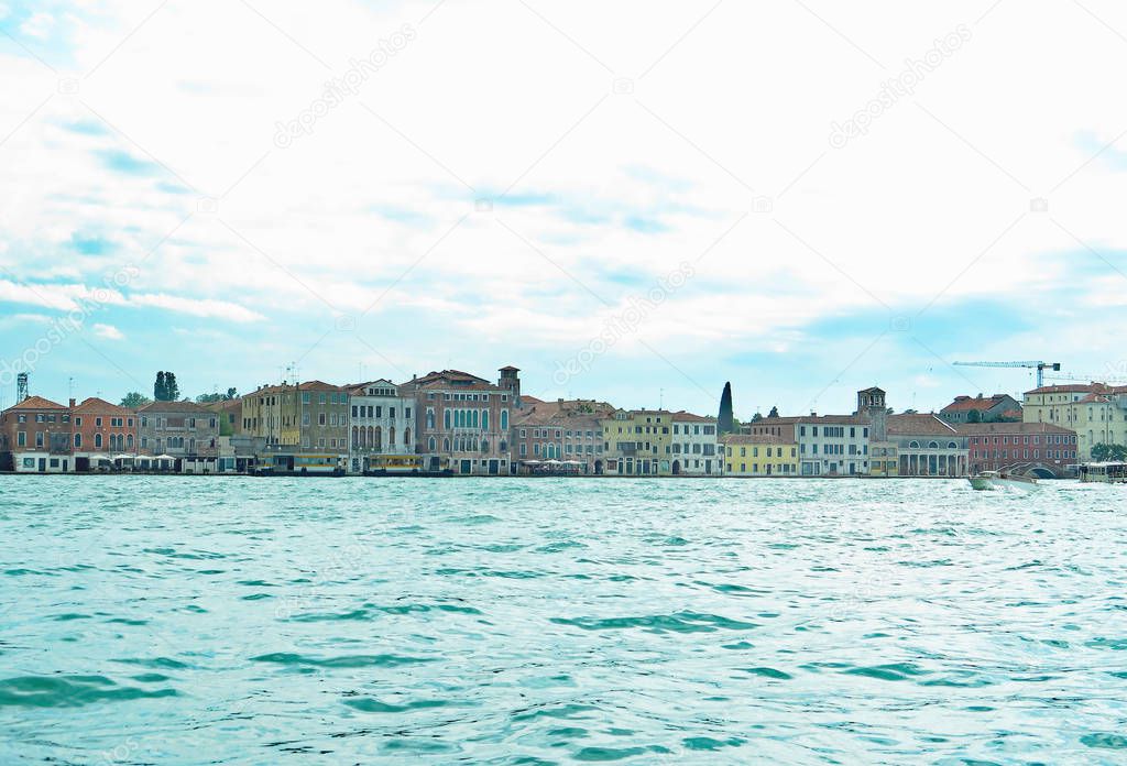 View of Venice, 12:45 p.m .; August 17, 2.018; Italy, Europe