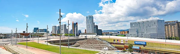 Espacios Lúdicos Parc Forum Barcelona Julio 2017 Cataluña España Europa — Foto de Stock