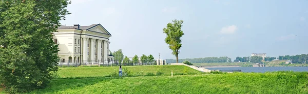 View City Uglich Banks Volga River Yaroslavl Russia — Stock Photo, Image