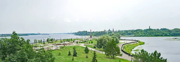 Blick Auf Gärten Jaroslawl Russland — Stockfoto