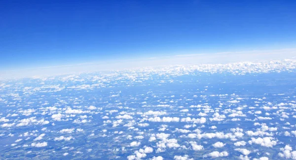 Vista Aérea Avião Sobre Russo — Fotografia de Stock