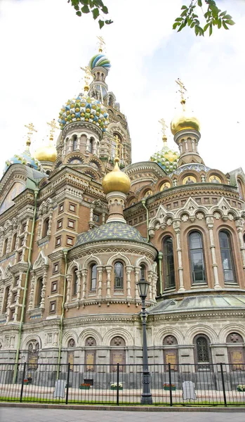 Церква Святого Спасителя Санкт Петербург Російська Федерація — стокове фото