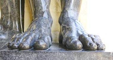 Heykel ve heykel, St. Petersburg, 12:45 PM.; 15 Ağustos 2015; Rusya, Rusya Federasyonu