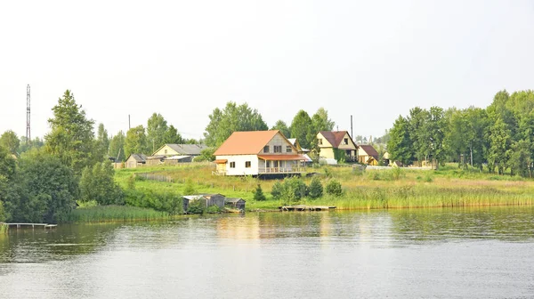 River Navigable Russia Julho 2015 Rússia — Fotografia de Stock