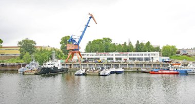 Rusya'da gezinilebilir nehir; Saat 18:30'da .; 15 Temmuz 2015; Rusya