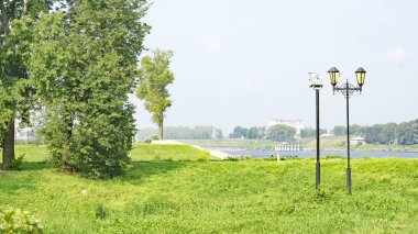 Uglich, kiliseler, parklar ve bahçeler; 14:35 de .; 19 Temmuz 2015; Rusya