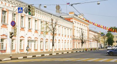 Yaroslavl, kiliseler, parklar ve bahçeler; 17:35 de .; 18 Temmuz 2015; Rusya