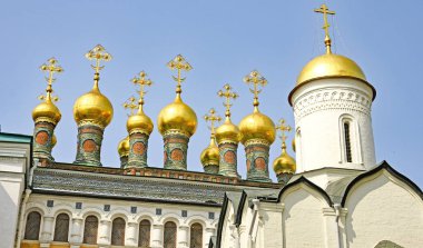 Kremlin manzarası, Moskova, Rusya