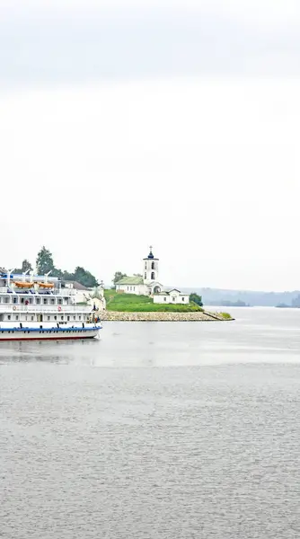 Rivière Navigable Russie Juillet 2015 Russie — Photo