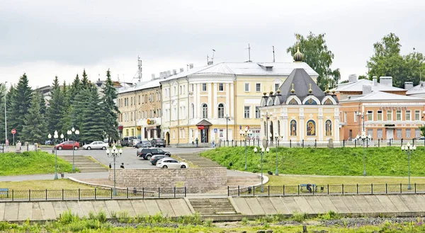 Rybinsk Orillas Del Río Volga Julio 2015 Rusia —  Fotos de Stock