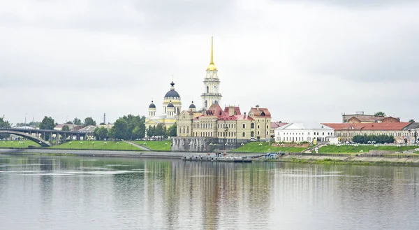 Rybinsk Březích Řeky Volhy Července 2015 Rusko — Stock fotografie