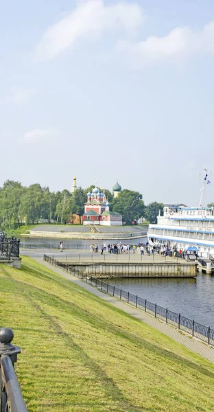 Uglich Igrejas Parques Jardins Julho 2015 Rússia — Fotografia de Stock