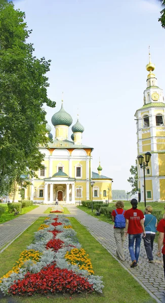 Uglich Kerken Parken Tuinen Juli 2015 Rusland — Stockfoto