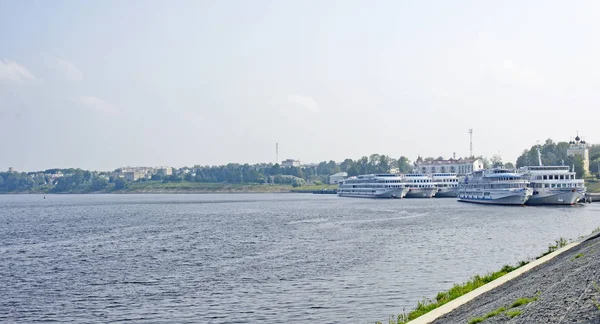 Uglich Kerken Parken Tuinen Juli 2015 Rusland — Stockfoto