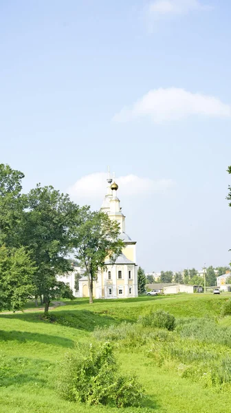 Uglich Kerken Parken Tuinen Juli 2015 Rusland — Stockfoto