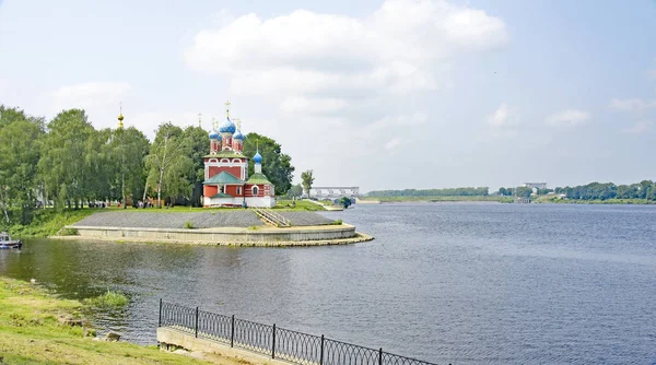 Zicht Uglich Augustus 2015 Rusland — Stockfoto