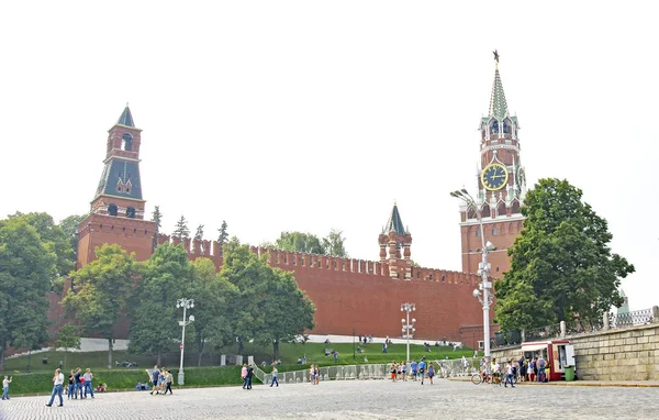 Архитектура Красная Площадь Москвы Июля 2016 Россия — стоковое фото