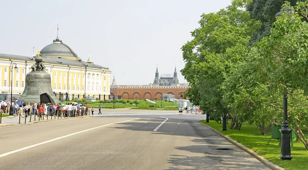 Vista Los Edificios Jardines Del Kremlin Moscú Rusia —  Fotos de Stock