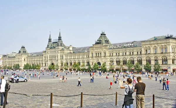 Vista Los Edificios Plaza Roja Moscú Rusia — Foto de Stock