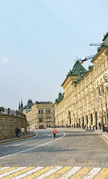 Vista Los Edificios Plaza Roja Moscú Rusia — Foto de Stock