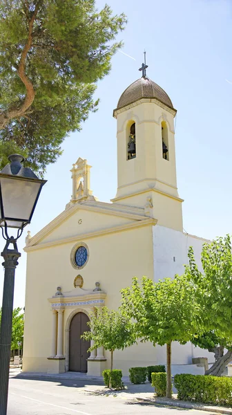 Santuario Della Madonna Del Vinyet Sitges Ore Agosto 2016 Barcellona — Foto Stock