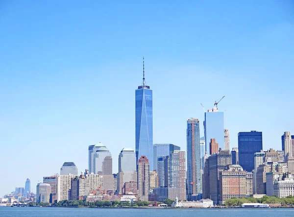 Byggnader Och Skyskrapor New York Juli 2015 New York Usa — Stockfoto