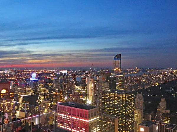 Byggnader Och Skyskrapor New York Juli 2015 New York Usa — Stockfoto