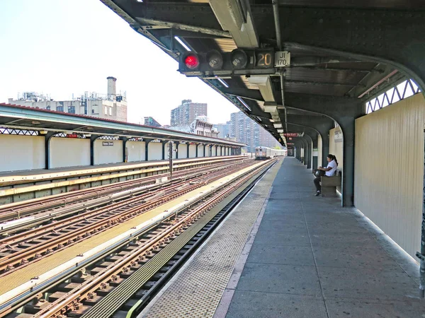 New York Tunnelbana Juli 2015 New York Usa — Stockfoto