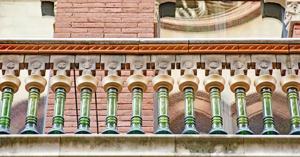 Palác Hudby Května 2016 Barcelona Catalunya Španělsko Evropa — Stock fotografie