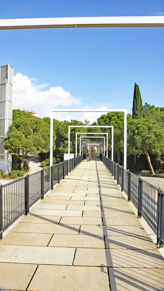 Park Gardens Clot District Barcelona Catalunya Spain Europe — Stock Photo, Image