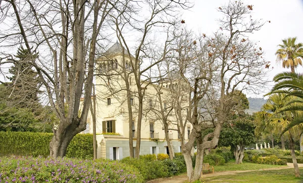 Jardins Can Sentmenat Barcelona Catalunha Espanha Europa — Fotografia de Stock