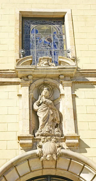 Parish Josepets Plaza Lesseps Barcelona Catalunya Spain Europe — Stock Photo, Image