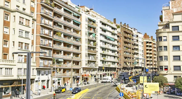 Straßen Von Barcelona Katalonien Spanien Europa — Stockfoto