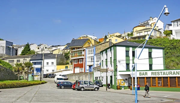 下午14时15分在卢戈里巴多街的Illa Pancha灯塔 May 2015 Galicia Spain Europe — 图库照片