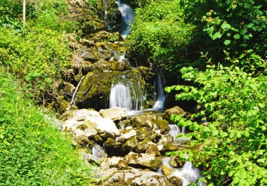 Los Beyos Ponga Boğazı; 16: 30; Mayıs 2018; Asturias Prensliği, İspanya, Avrupa