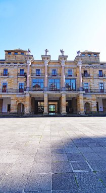 Gijn Çalışma Üniversitesi Görünümü; 16 Mayıs 2018; Asturias, Asturias Prensliği, İspanya, Avrupa