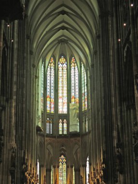 Köln Katedrali, 12: 35. ; 17 Temmuz 2016; Almanya, Avrupa