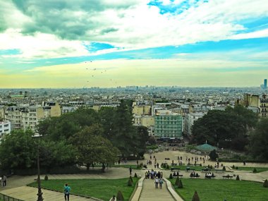 Paris Panorama, 15: 35. ; 18 Temmuz 2018; Paris, Fransa, Avrupa