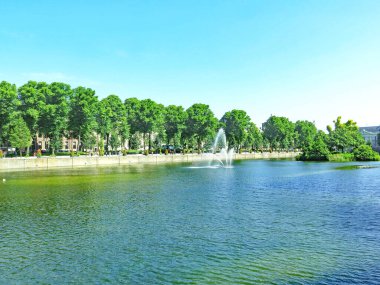 Lahey Panoramik; 13: 45. ; 18 Ağustos 2017; Hollanda, Hollanda, Avrupa
